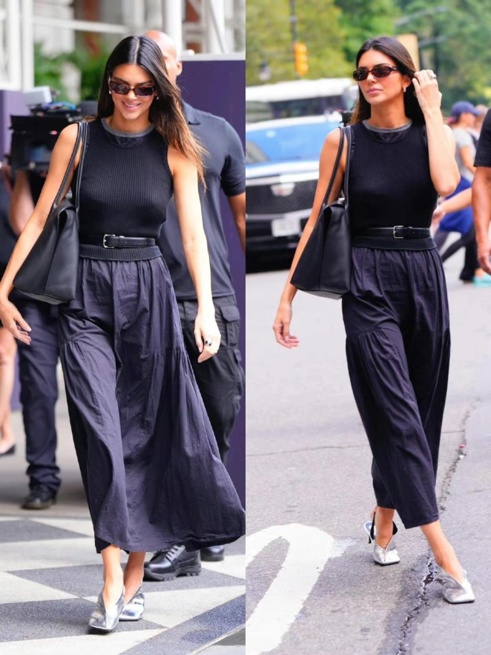 肯豆私服 |初秋的豆 美式时髦休闲复古风穿搭 穿搭还得看豆姐,随随便