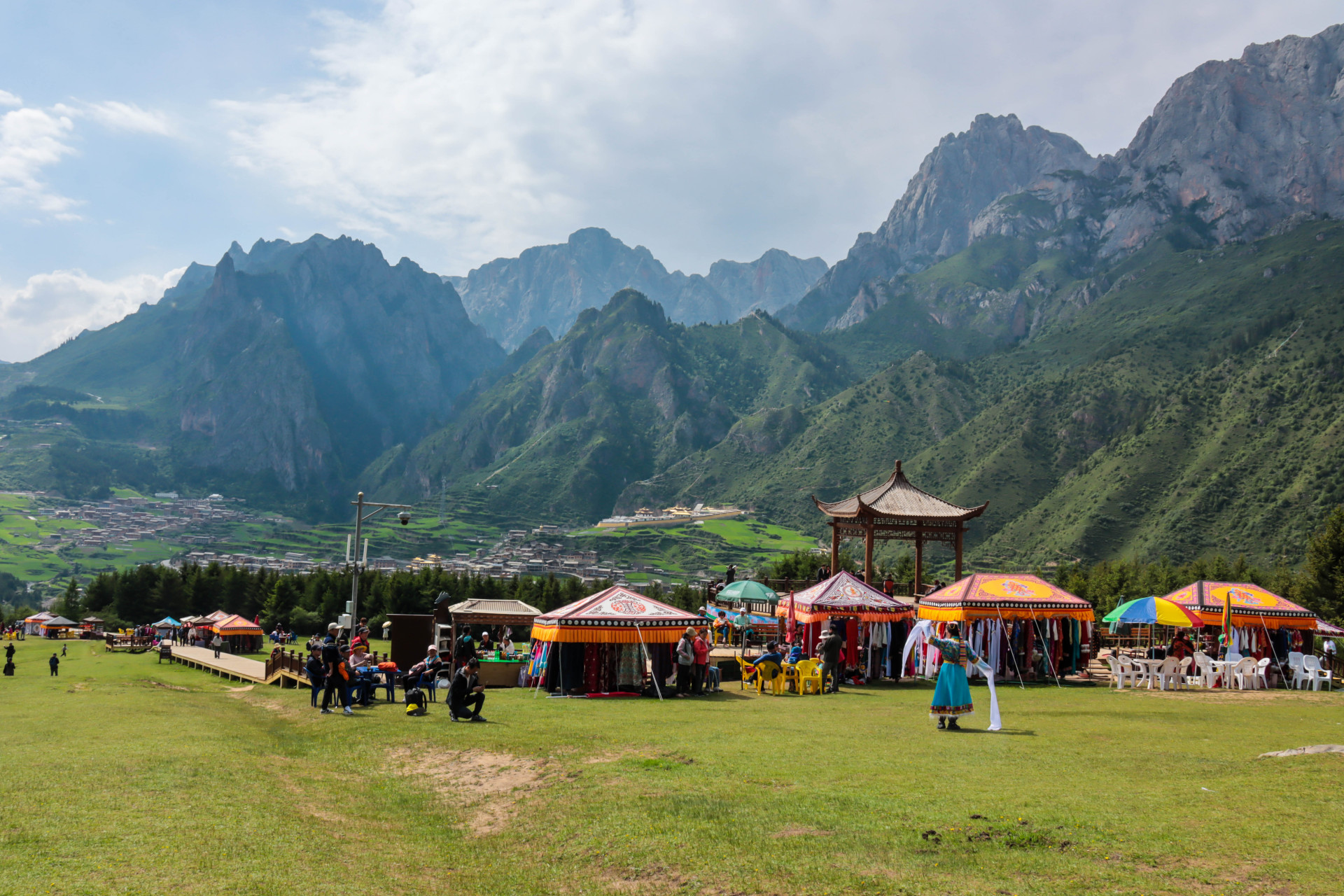 甘肃甘南,扎尕那门票80元值不值?