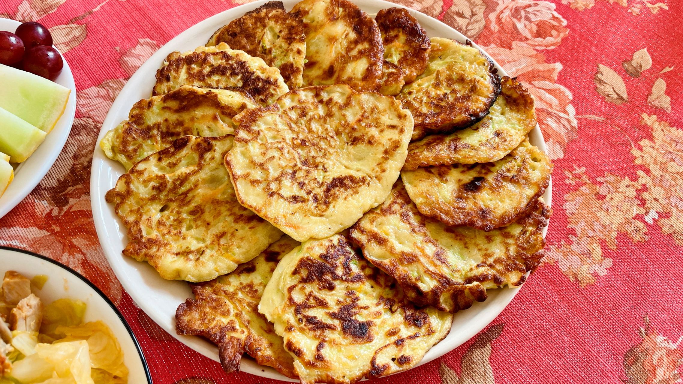 家乡淮南的土菜——瓠子饼 淮南的瓠子饼不不是作为早餐,而是作为一道