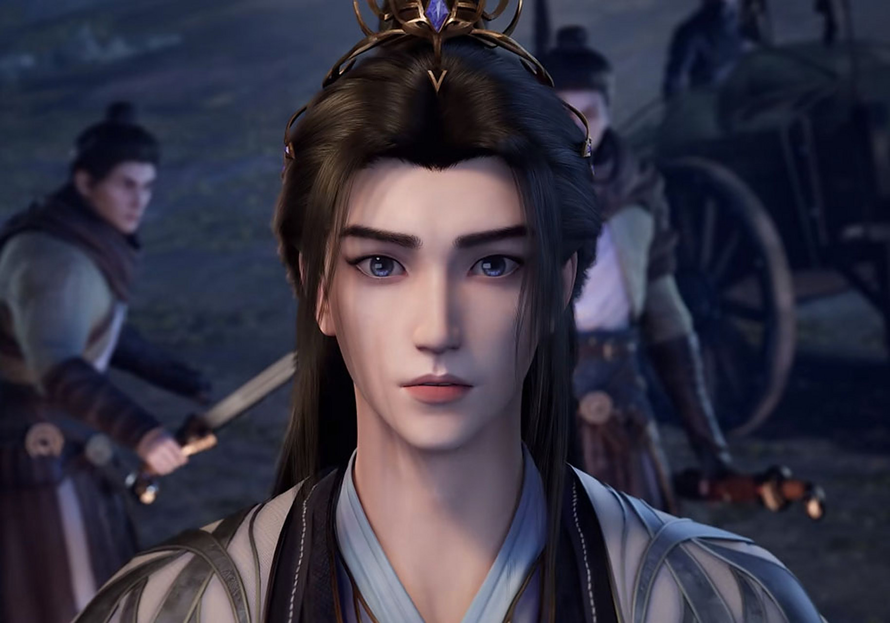 《仙逆》动画更新了3集,节奏挺快的,男主王林第四集好像就换建模了.