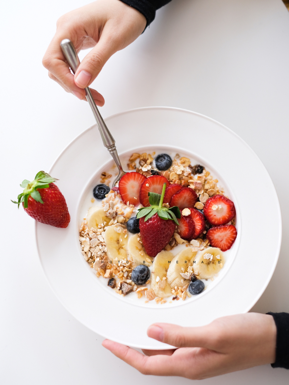 早餐,低脂水果谷物酸奶/牛油果燕麦奶昔 双十一抢购的燕麦奶,荞麦奶