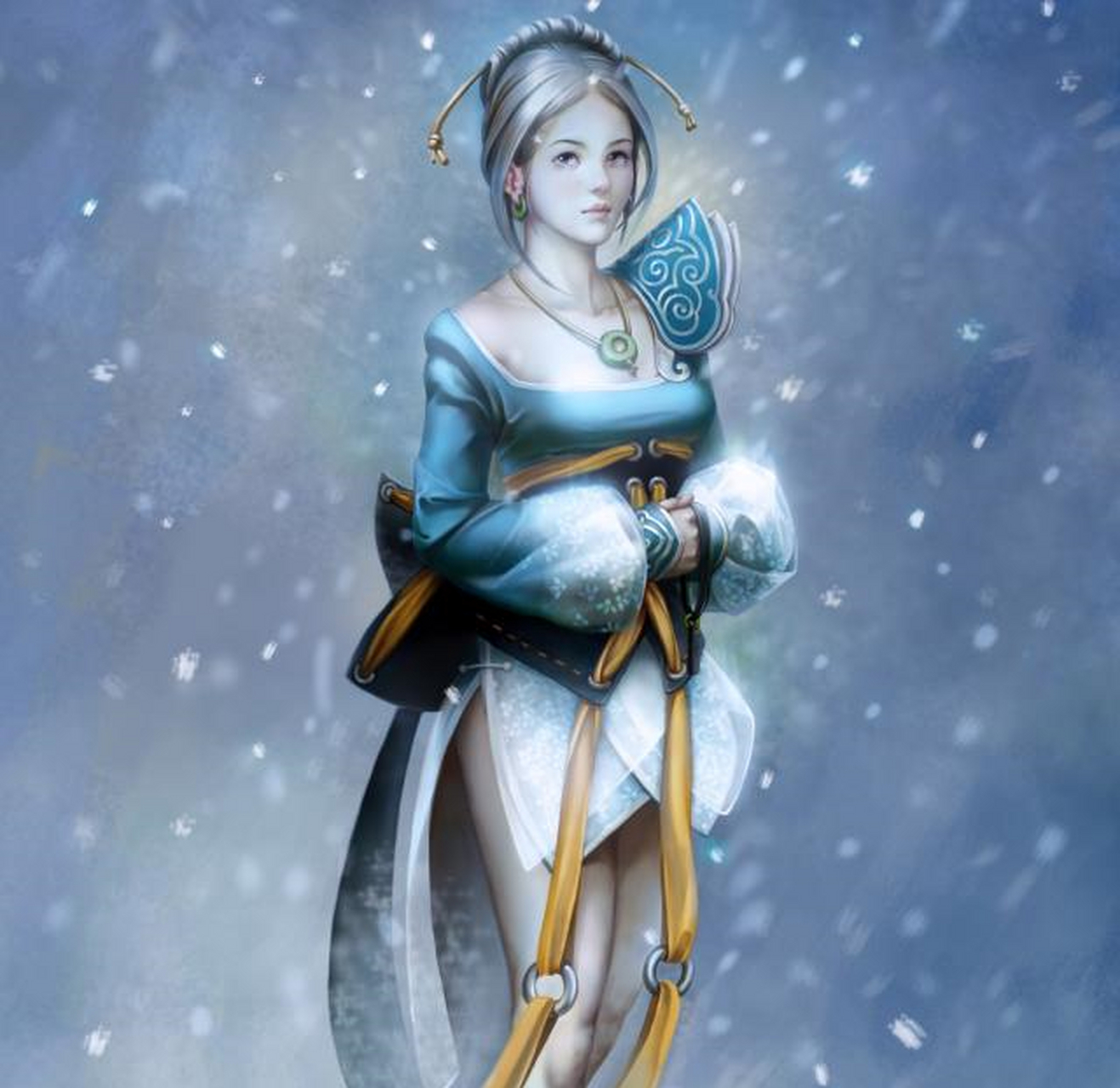 游戏美女原画作品选之七