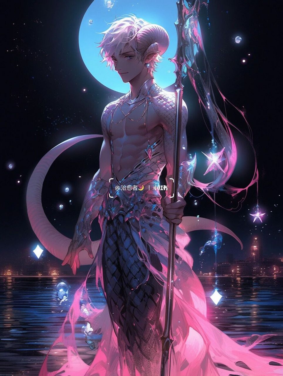 78唯美壁纸|十二星座·摩羯座,亮度拉最大  想看什么星座评论区告诉