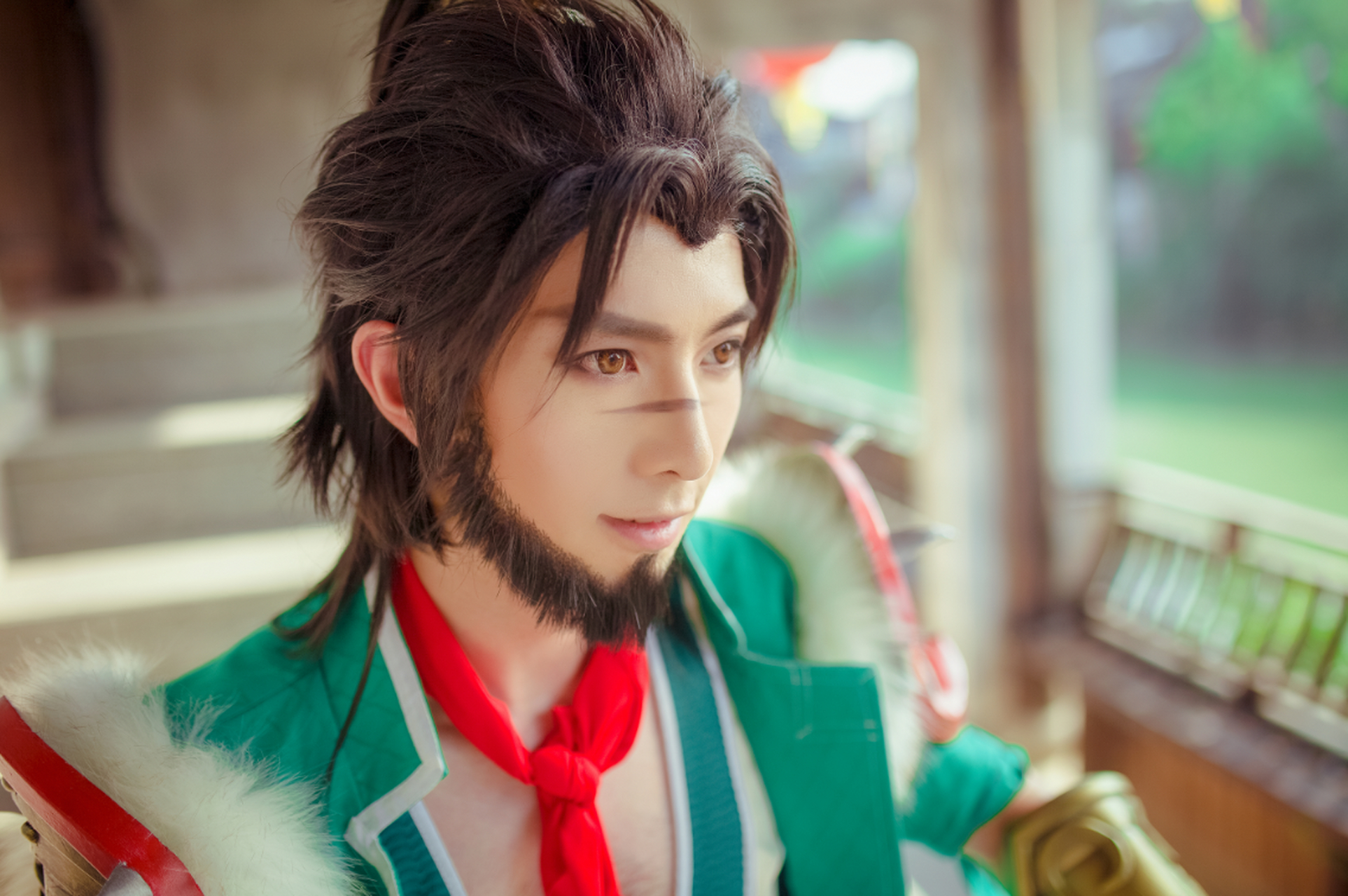 这个《三国杀》孙策cos,有点像孙悟空?