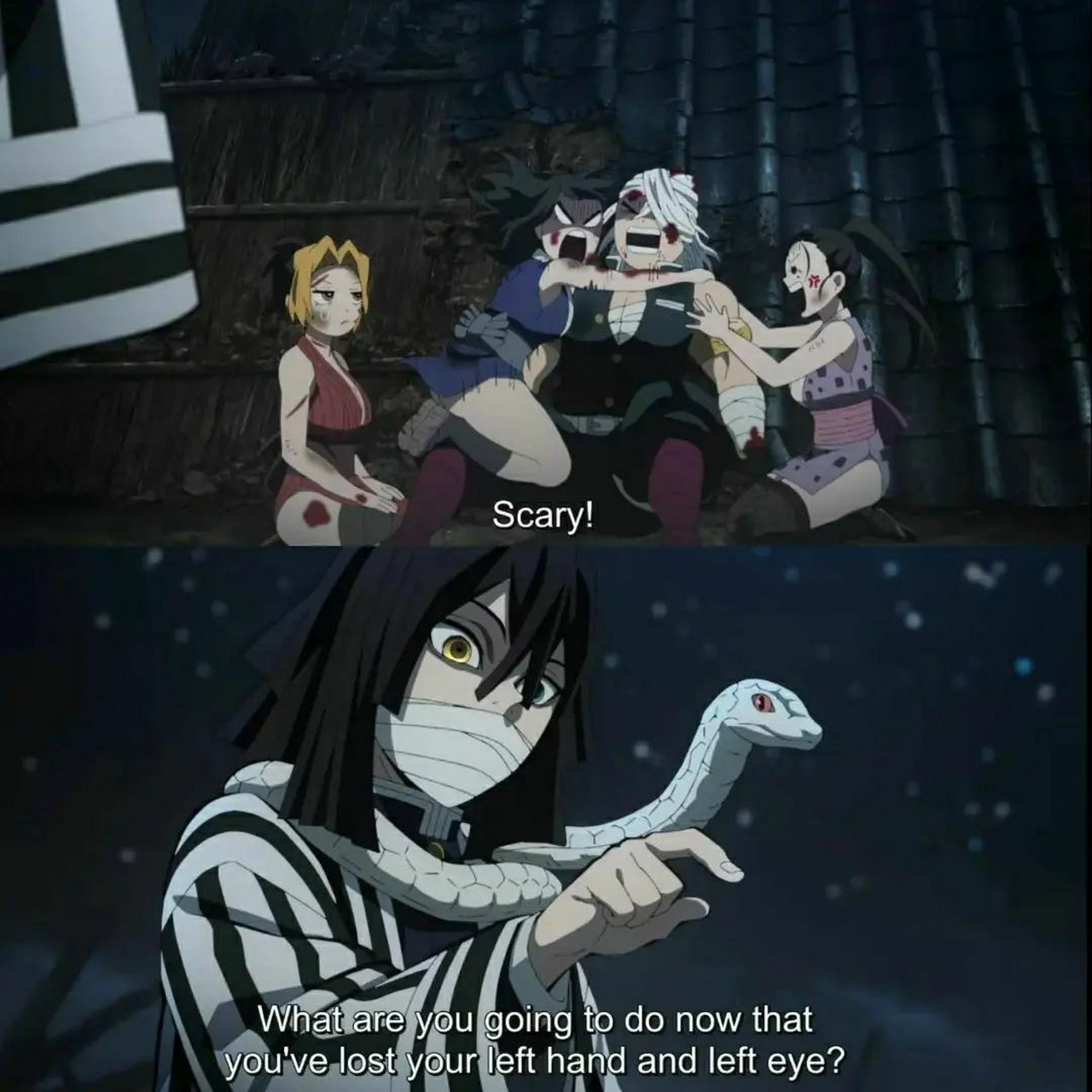 鬼灭之刃# 蛇柱和大蛇丸