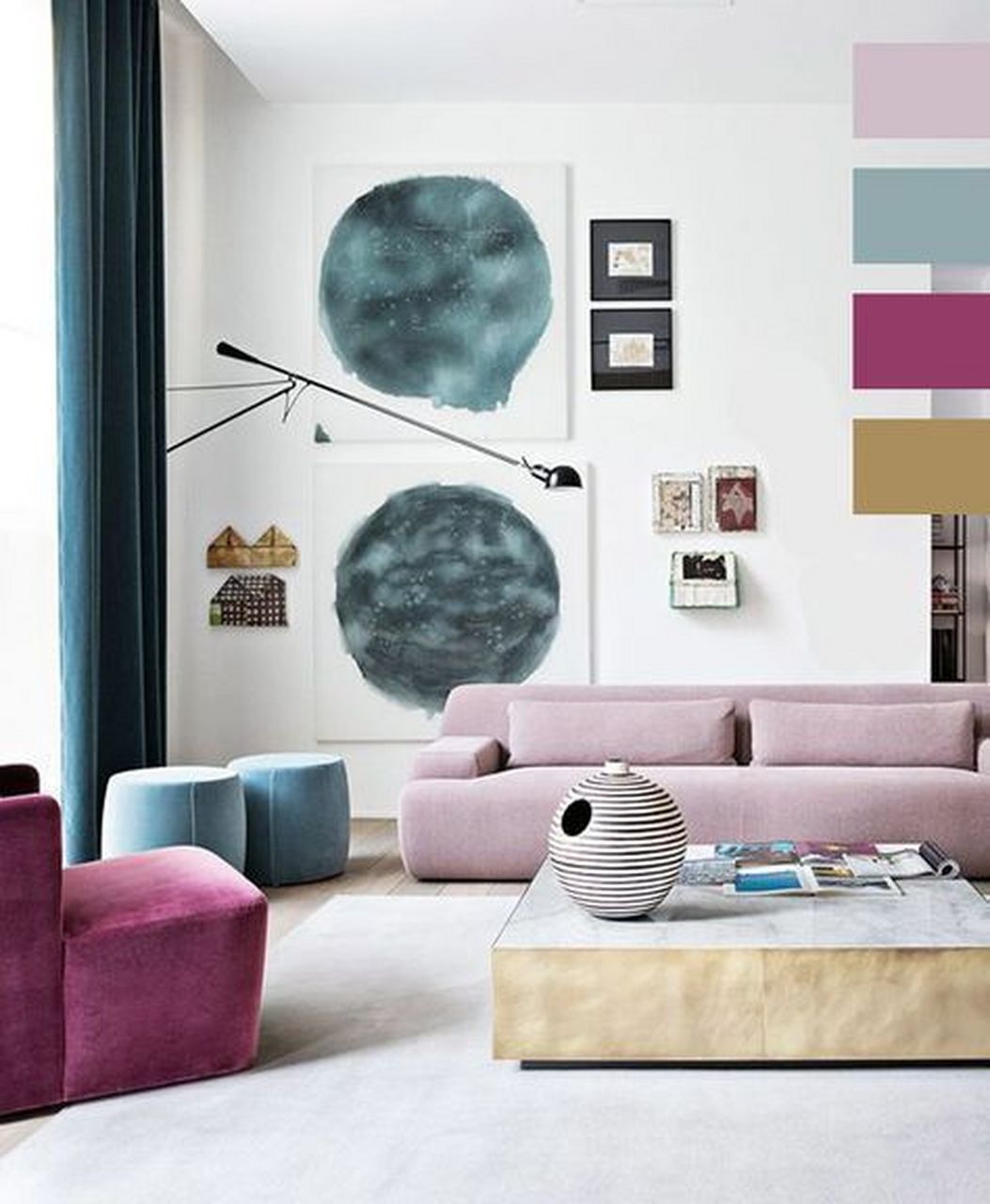 室内设计色彩搭配技巧,这样装修很高级!