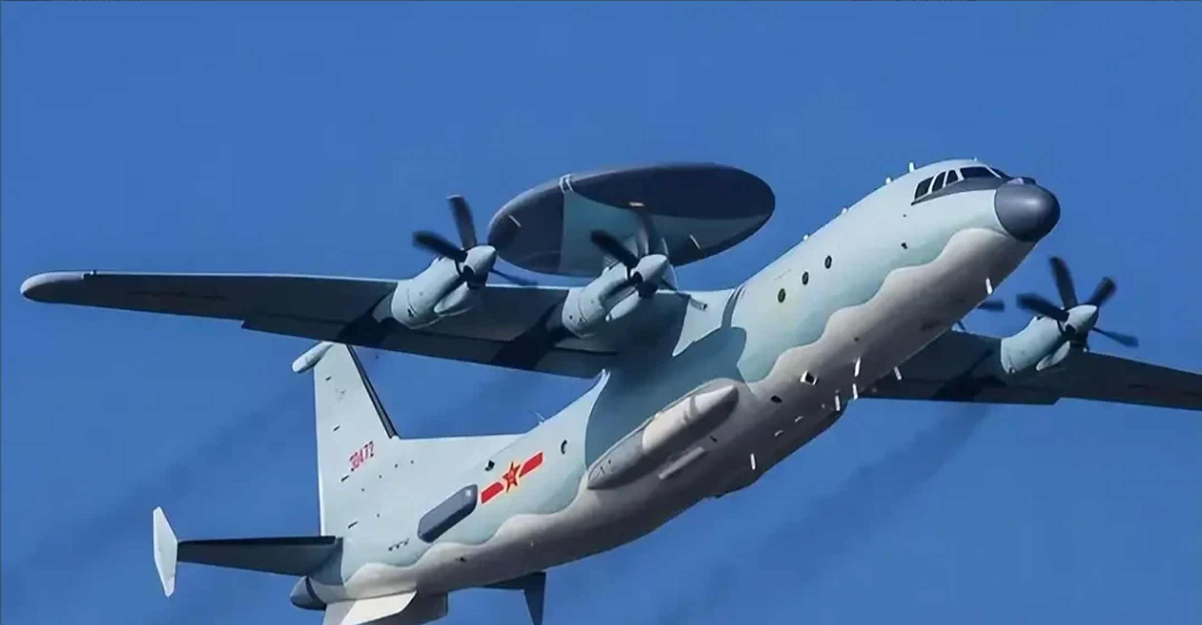 中国预警机后来居上.现代战争没有电子制空权,那就要吃大亏.