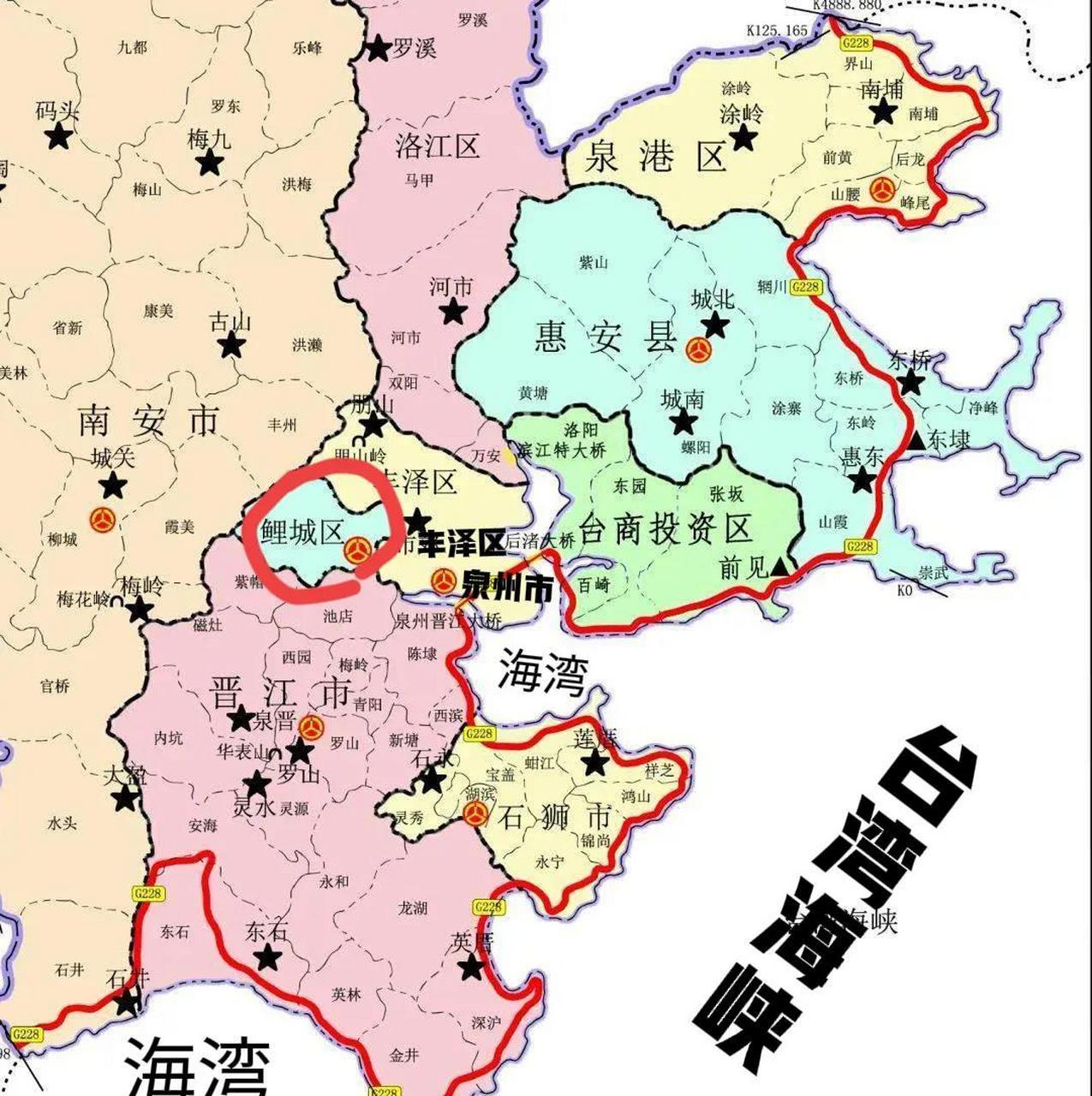 丰泽区鲤城区分界线图图片