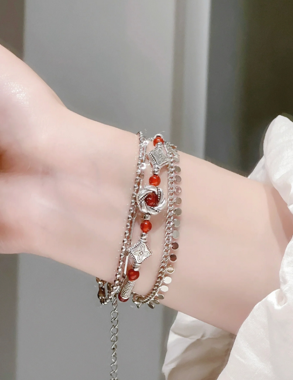 这款苗疆少女手链真的太美了!