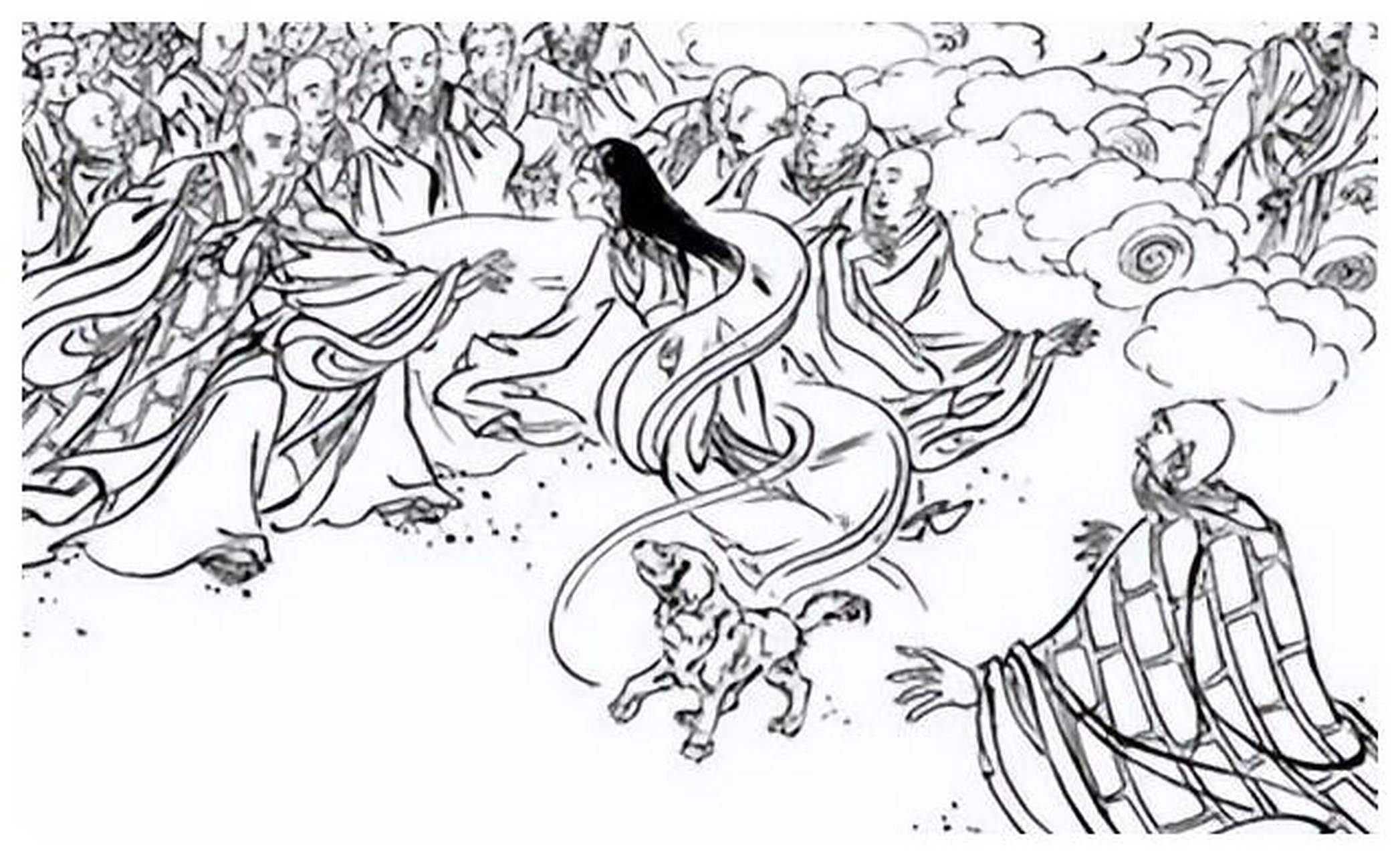 古代天狗食日的传说故事