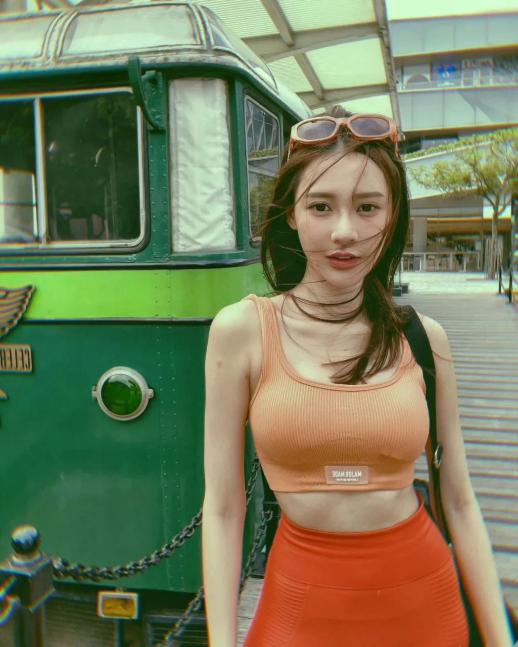 马来西亚网红黄诗棋,曾5次入围世界百大美女的"甜美系"女神