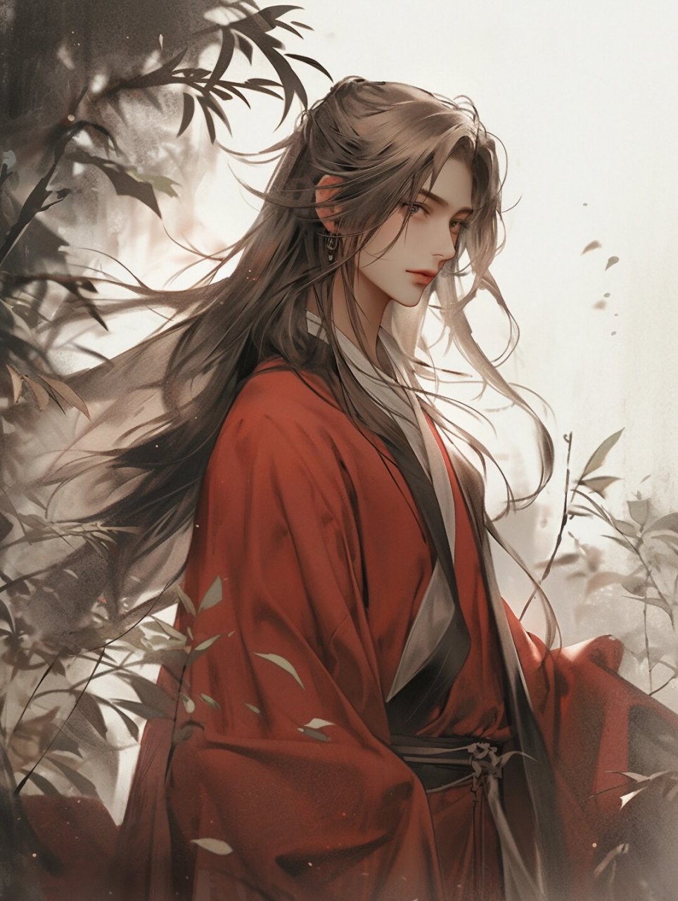 少年一瞬动心便永远动心  白鹤少年的外貌特征:他们通常有着清秀的