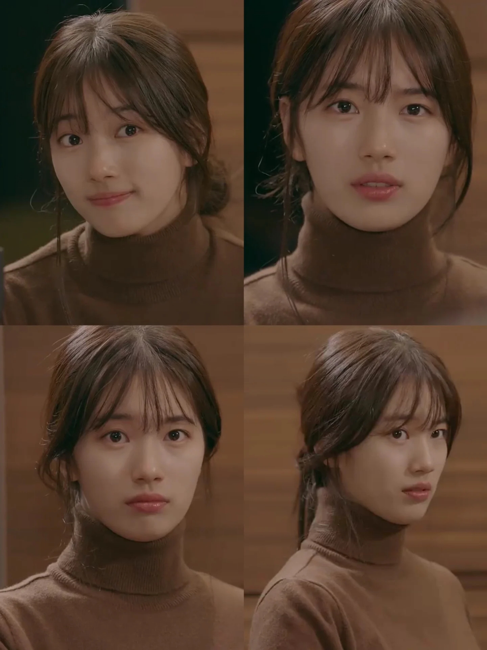 韩剧穿搭 | 裴秀智的秋冬毛衣穿搭  秀智在这部剧好美啊!疯狂截图!