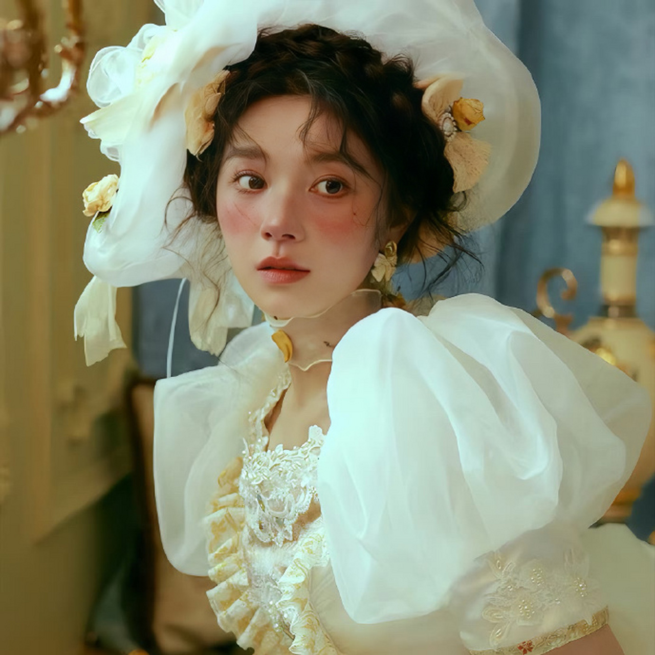 超温柔超仙363436373039婚纱系女生头像 #女生头像