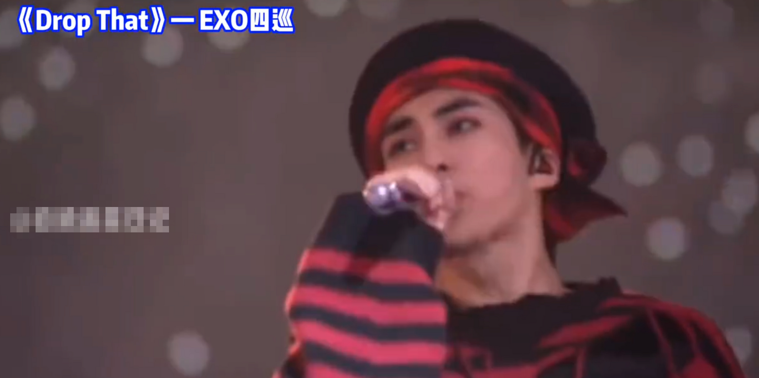 exo三大主唱经典高音现场,好听.