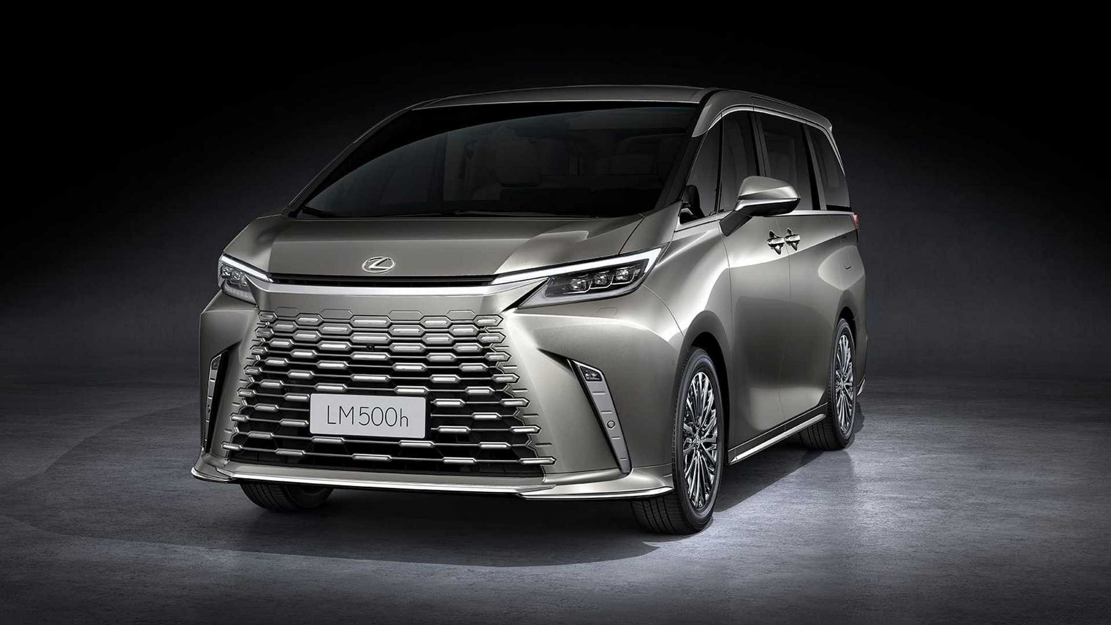 2024款雷克萨斯lm豪华mpv在上海车展首次亮相,配备 48 英寸大屏幕!