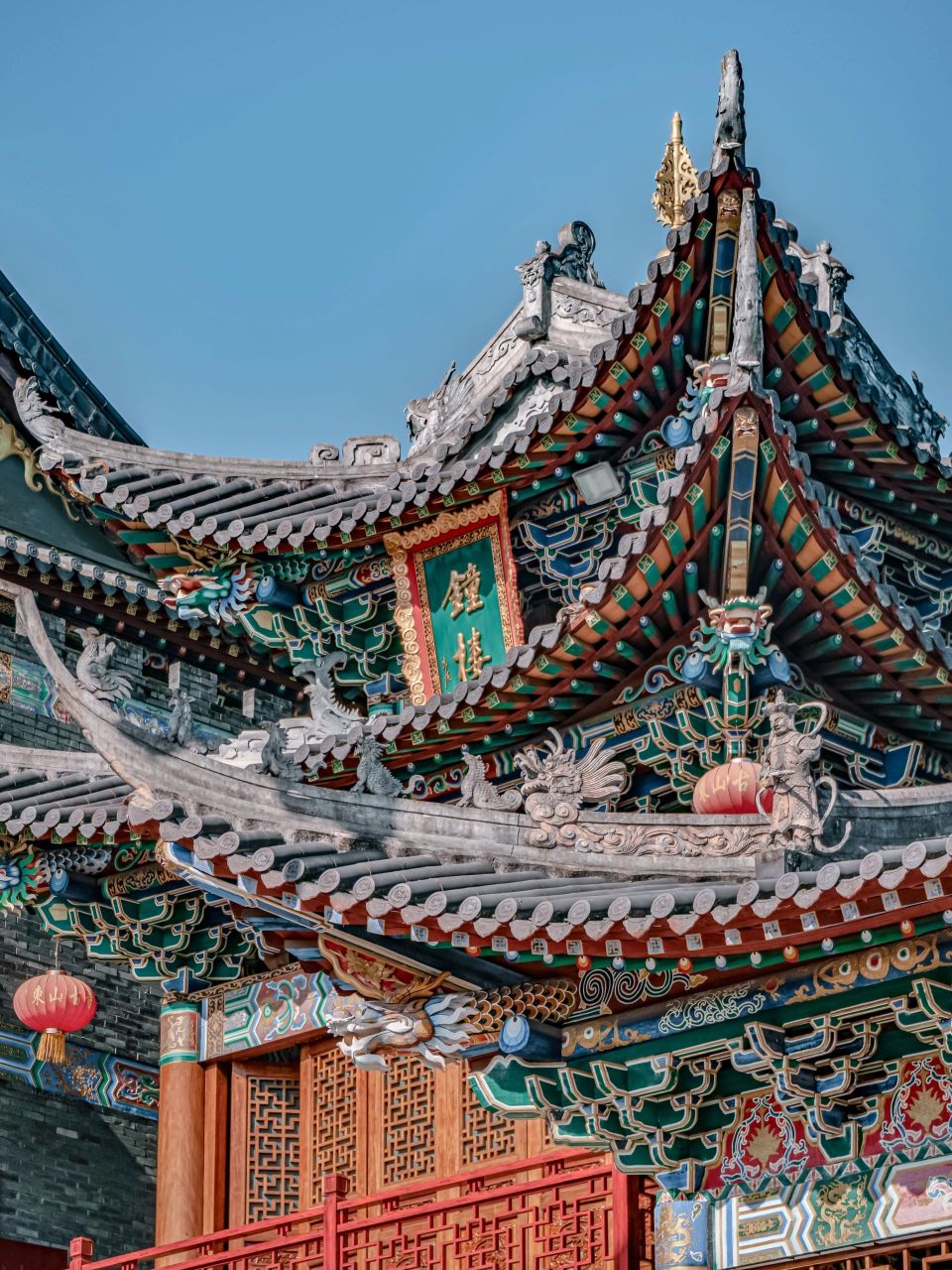 15我在深圳找到了中式建筑天花板 - 东山寺 一座始建于明朝的寺庙