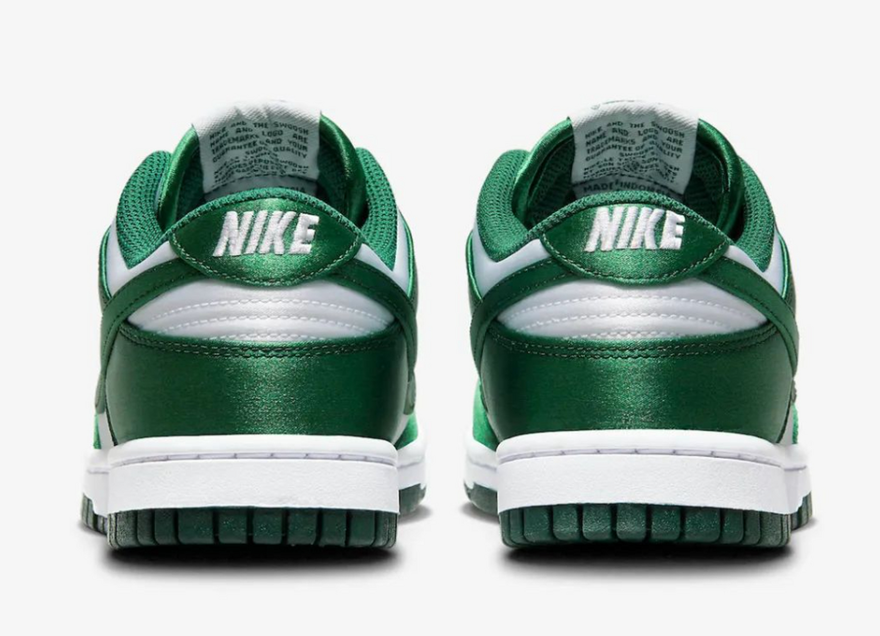 耐克dunk「白绿丝绸」曝光 虽然dunk的热度已经大不如前,但nike依旧没