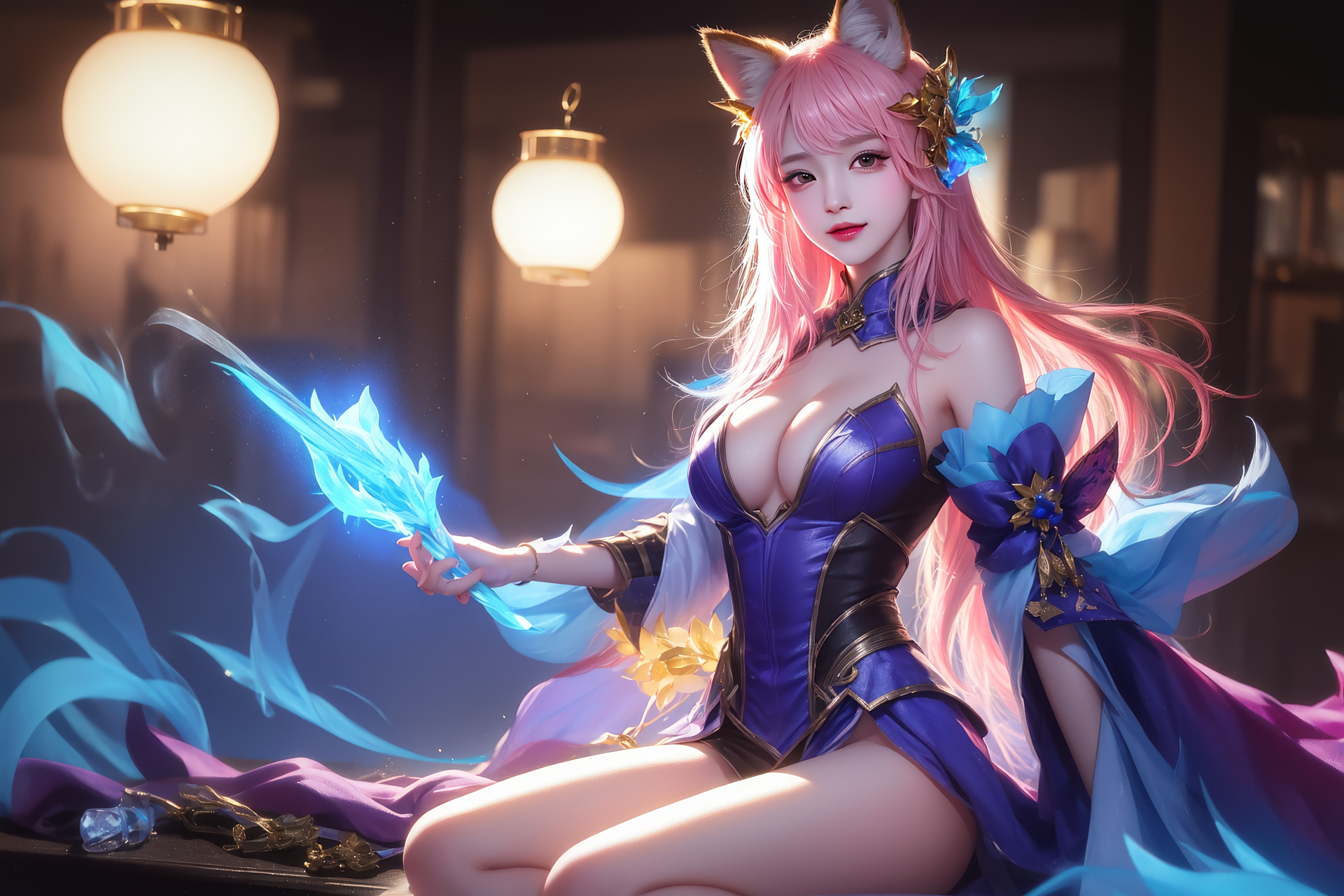 电脑壁纸# #猫耳娘#  #兽耳娘# #动漫兽耳娘# #兽耳眼镜娘# #二次元