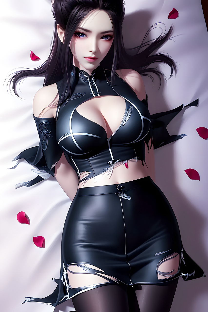 ai绘画 | 天行九歌·焰灵姬,继续安排兄弟萌福利,有想看继续评论区