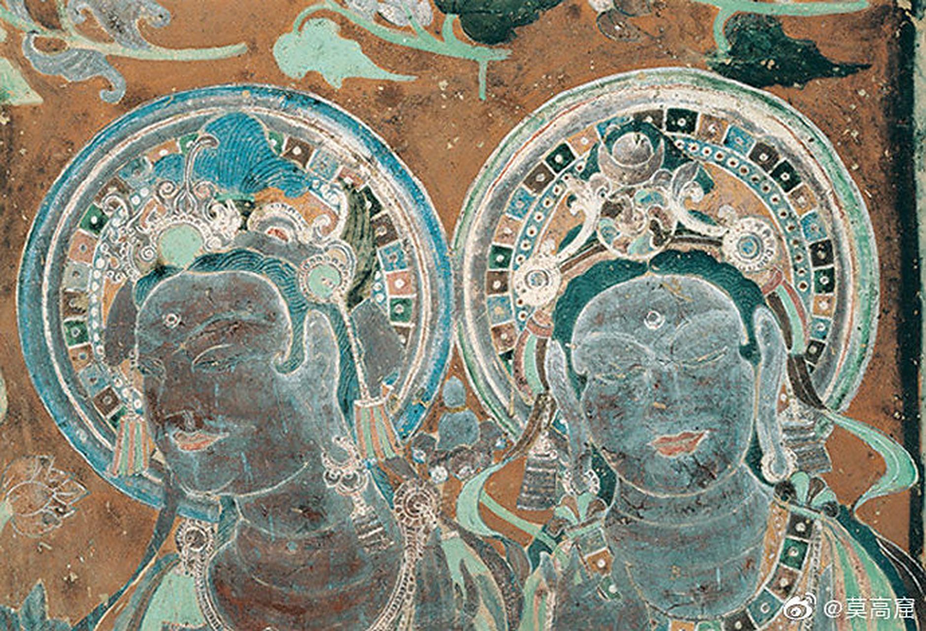 美好生活家##游记# 莫高窟第57窟,初唐.