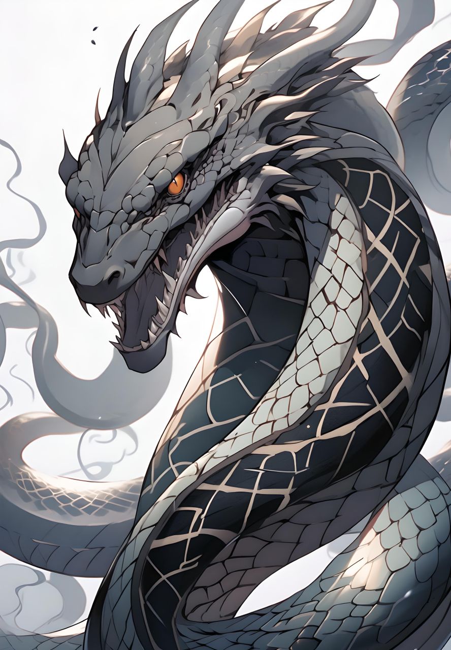 a绘18,#二次元##图片##蛇