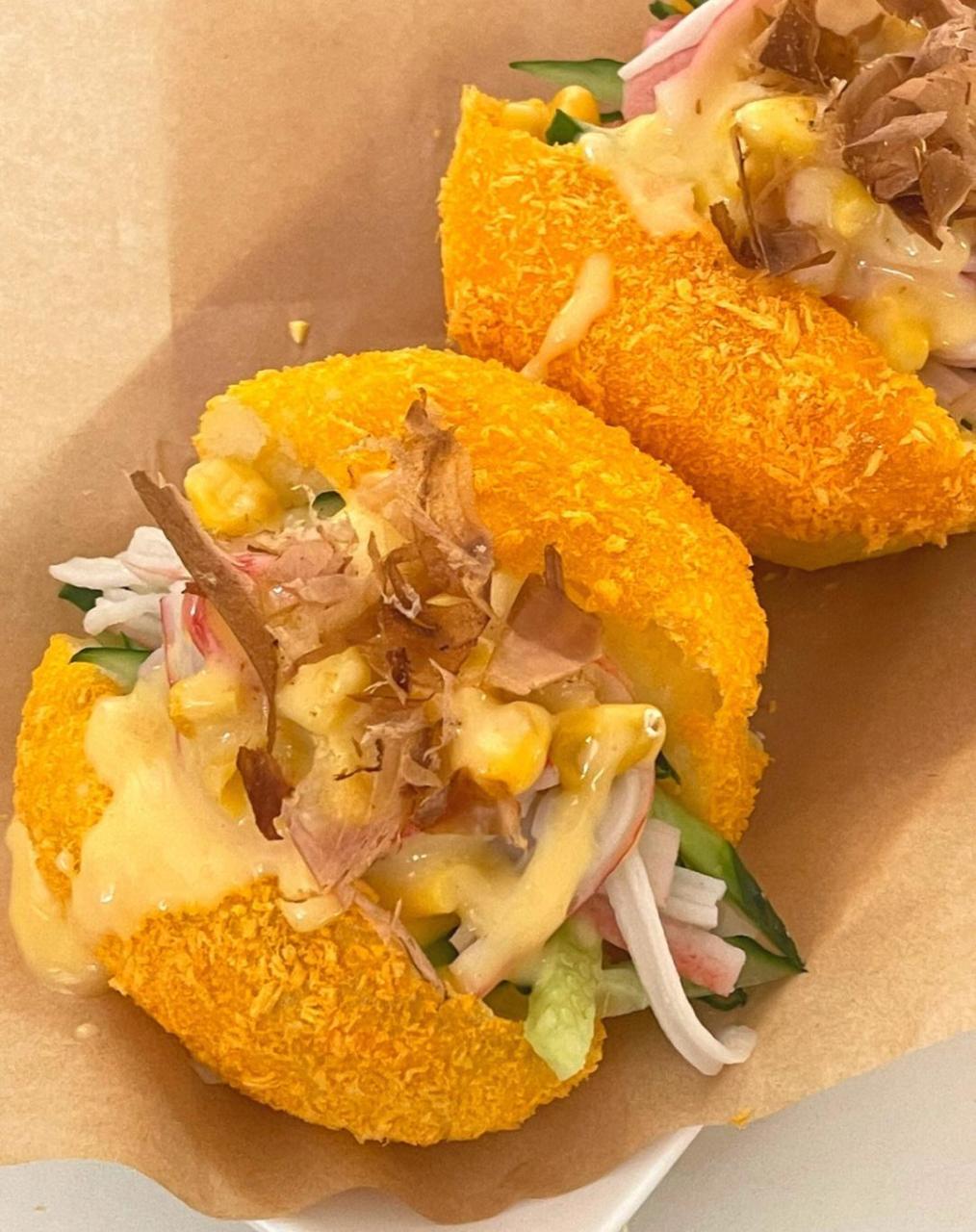 在家也能做出街边卖的黄金芝士薯 外脆里糯简直太好吃了!