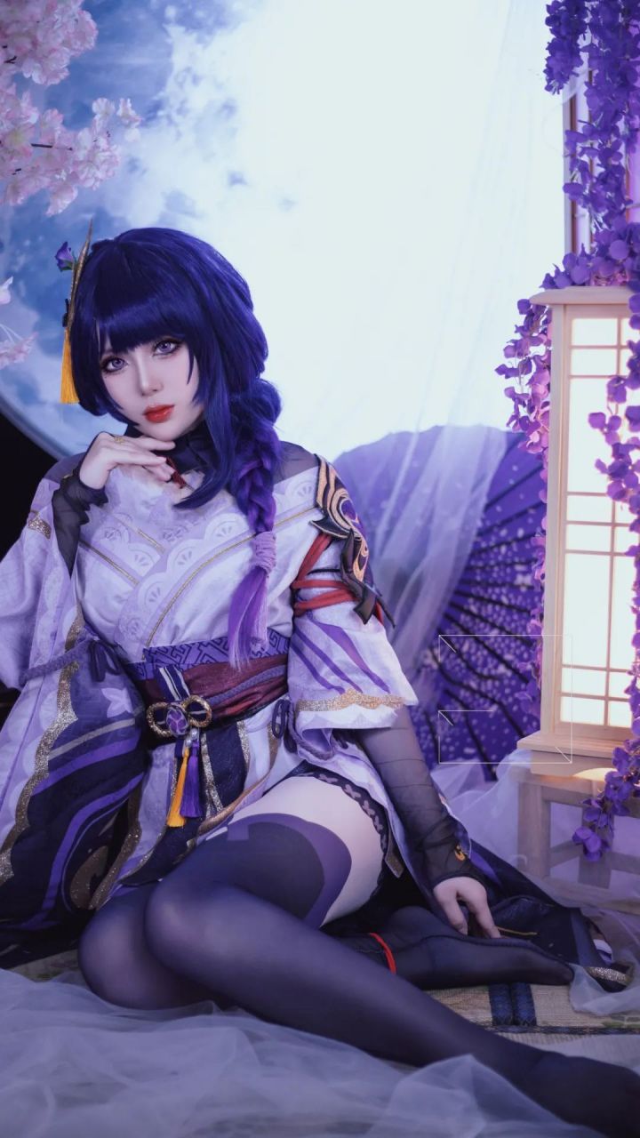 《原神 雷电将军「一心净土」》-cosplay #cosplay