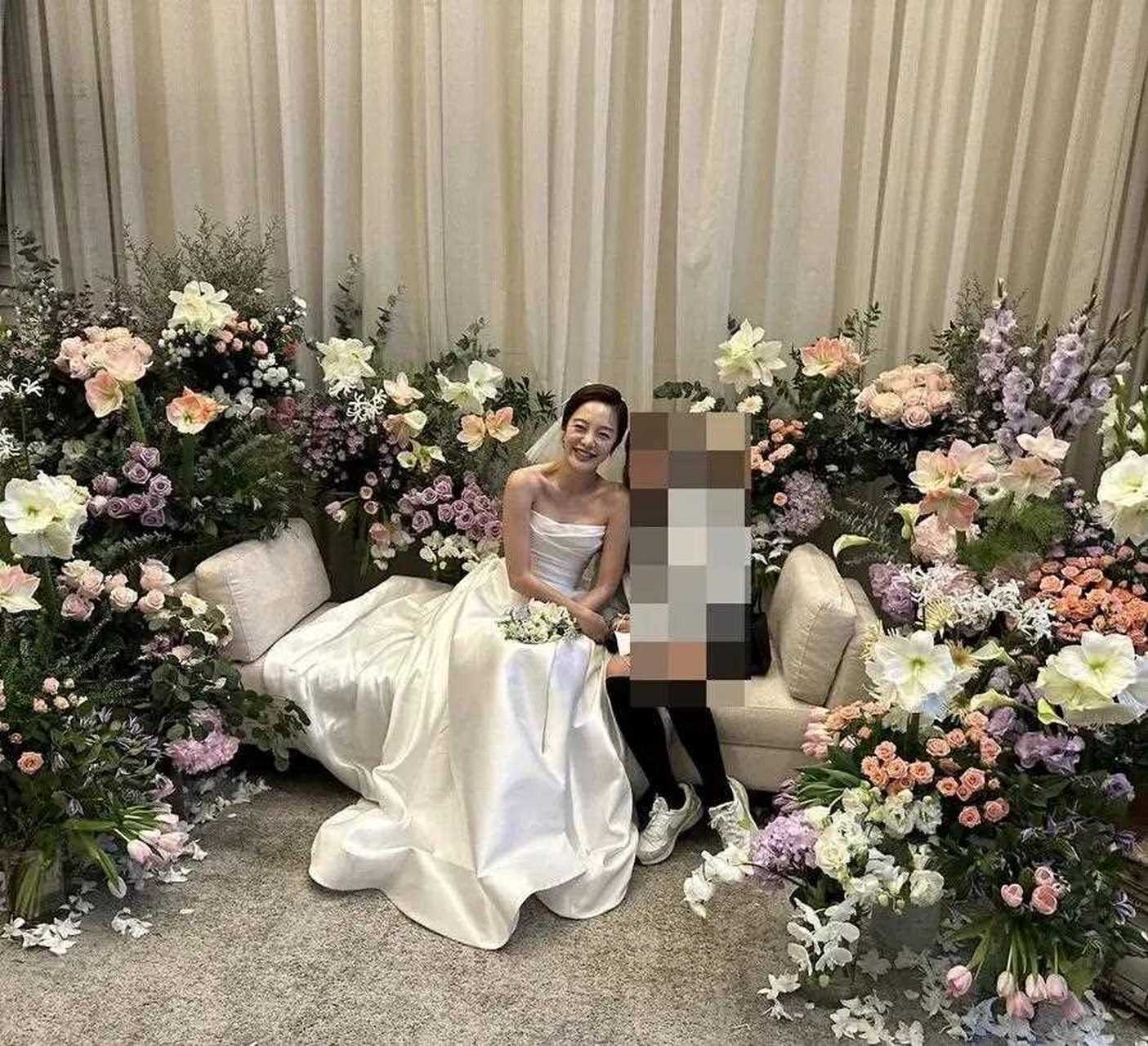 河正宇结婚图片