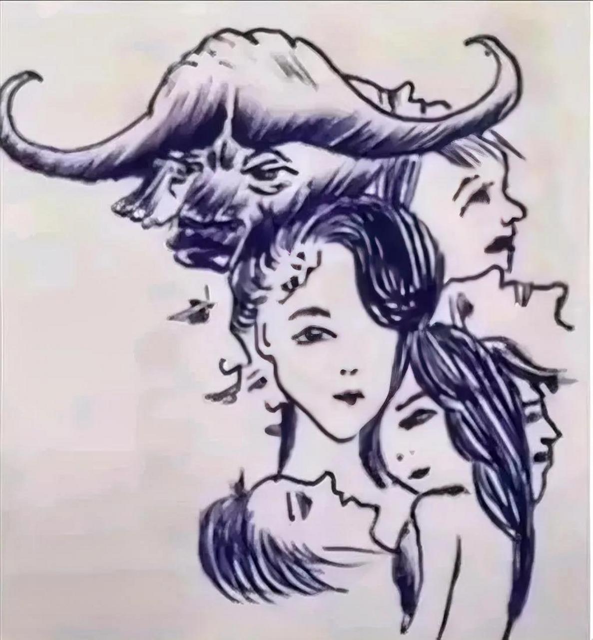 心理测试:图片中你能找到几张人脸,测你是一个聪明人吗?