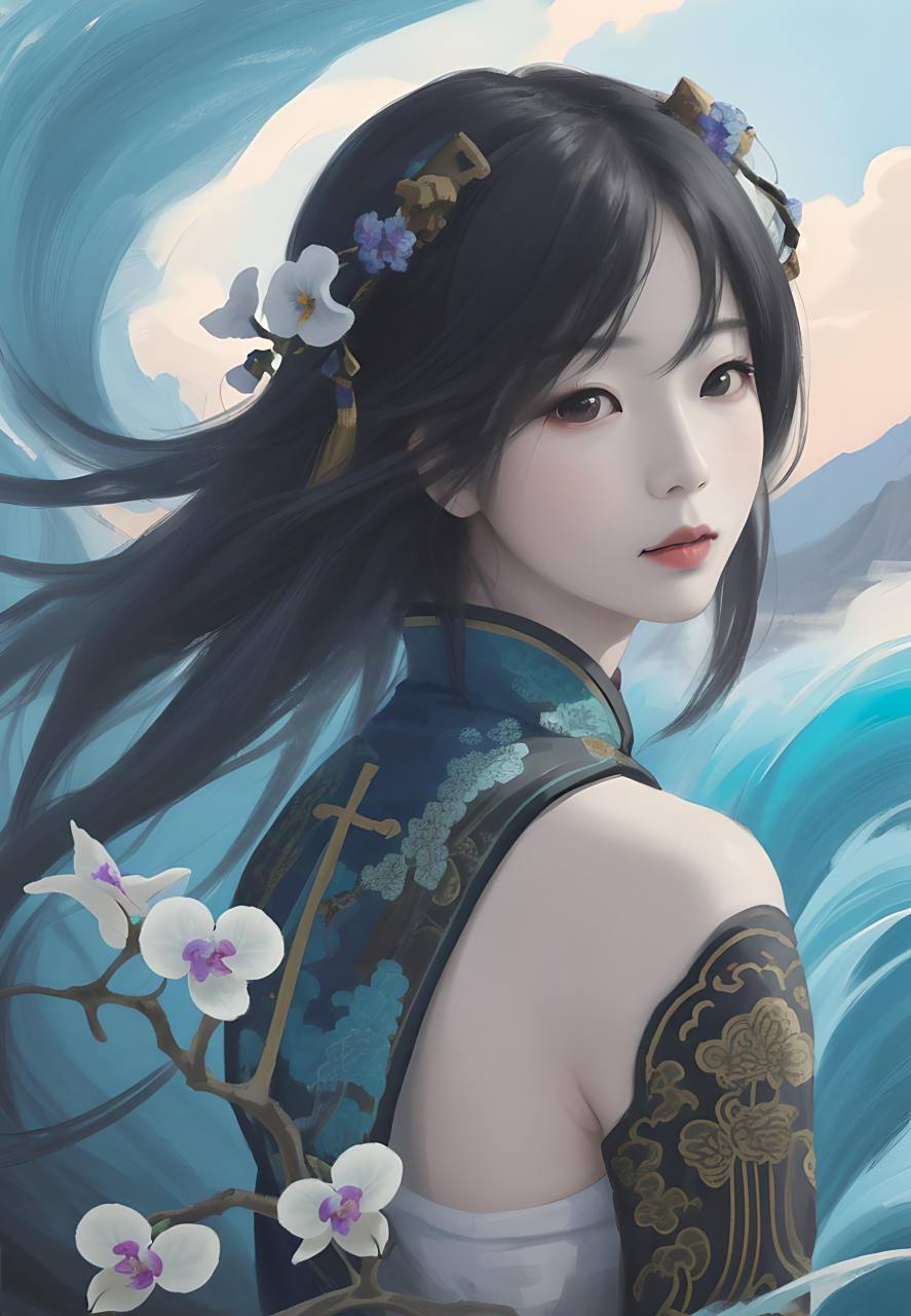 a绘76,#二次元少女##古风美女##图片##动漫头像和壁纸##二次元