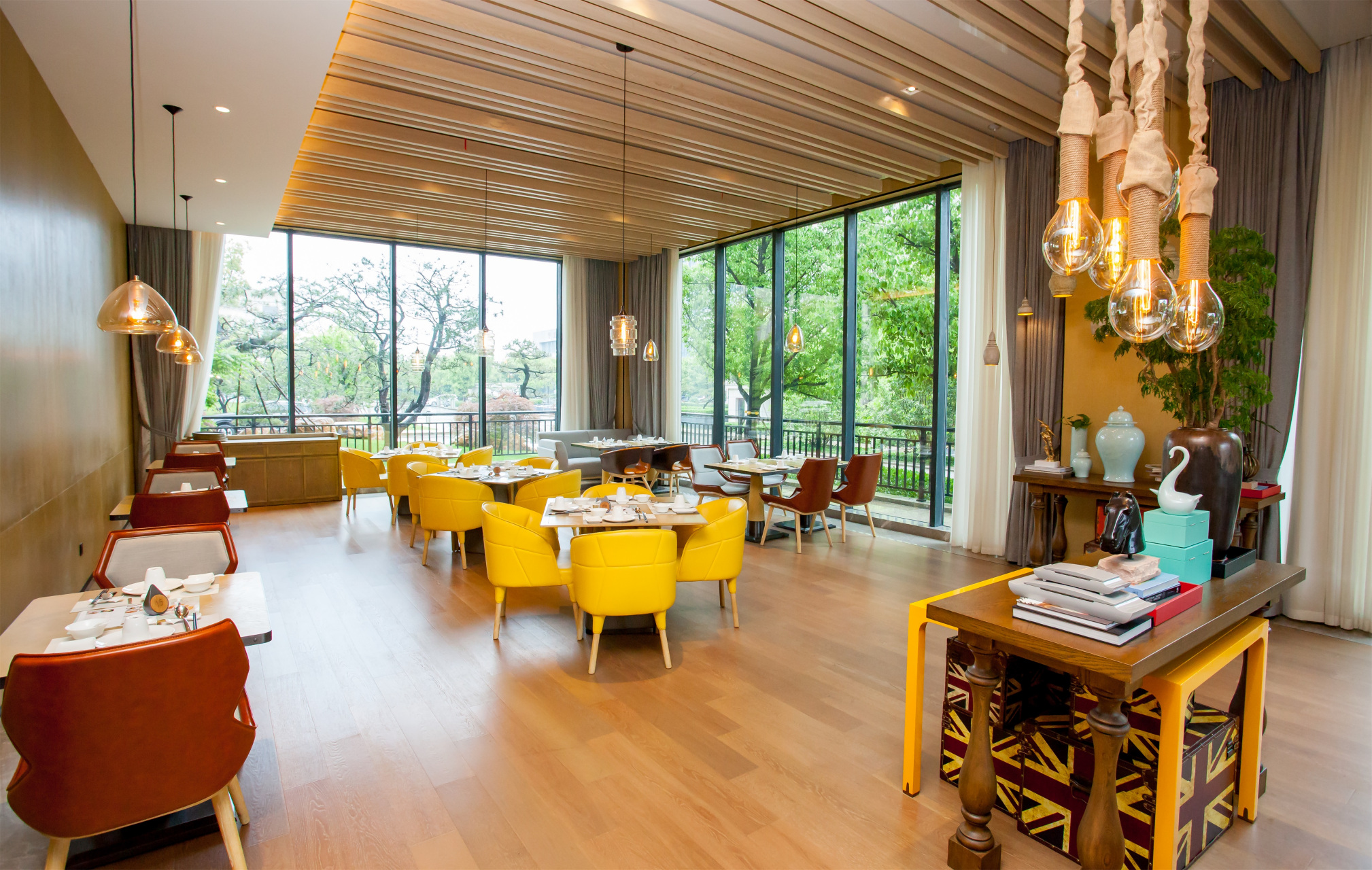 室内设计联盟# 香逸渔港大酒店 南季北孔"的故事,本着儒家追求和谐的