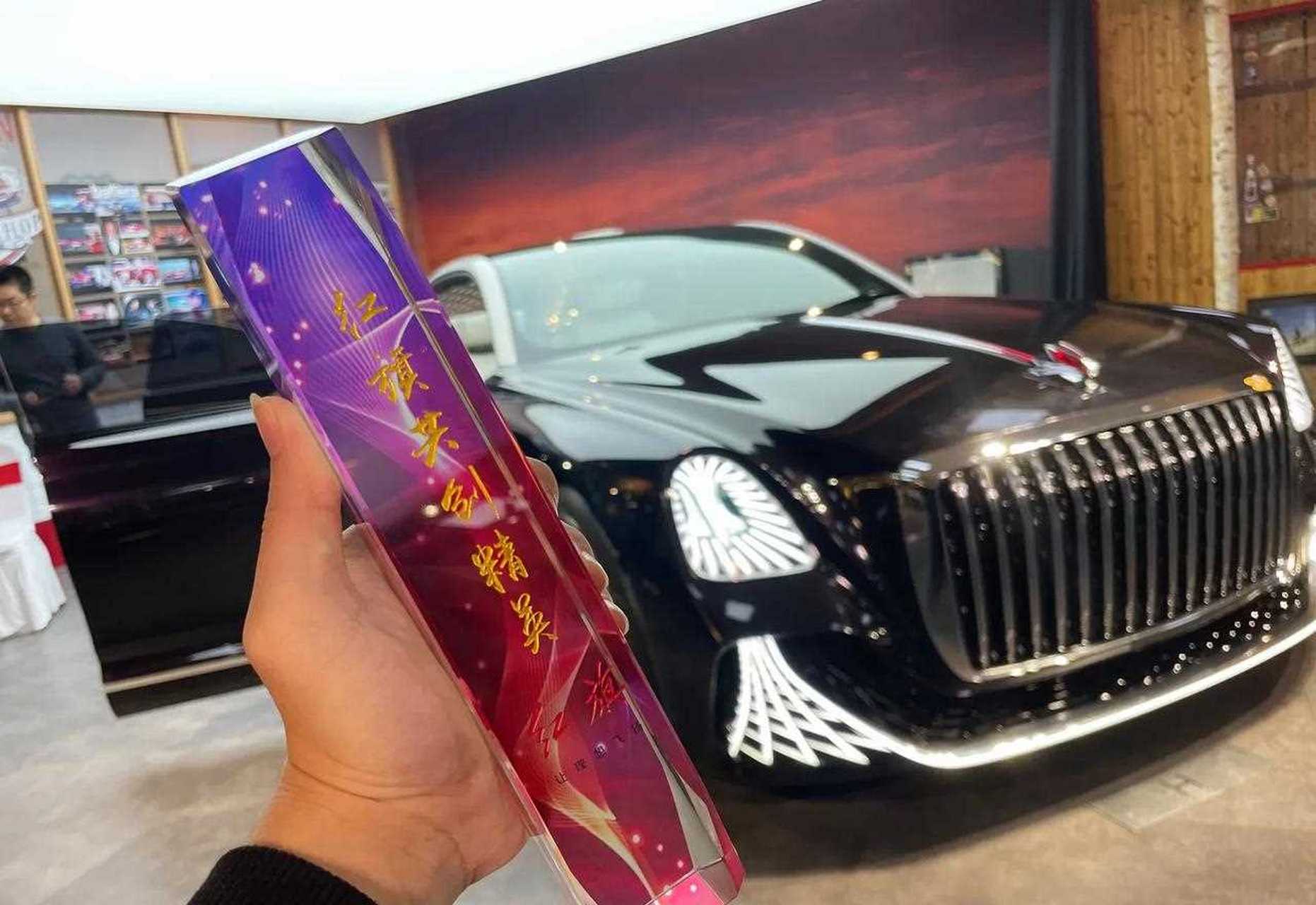 体验红旗l-concept概念车车辆定位为大型豪华轿车纯电动[?