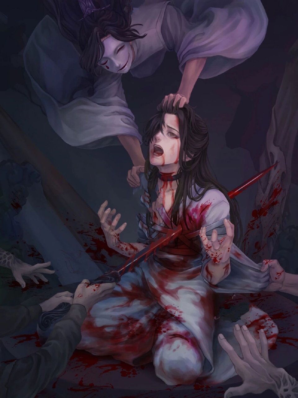 谢怜万箭穿心	谢怜万箭穿心