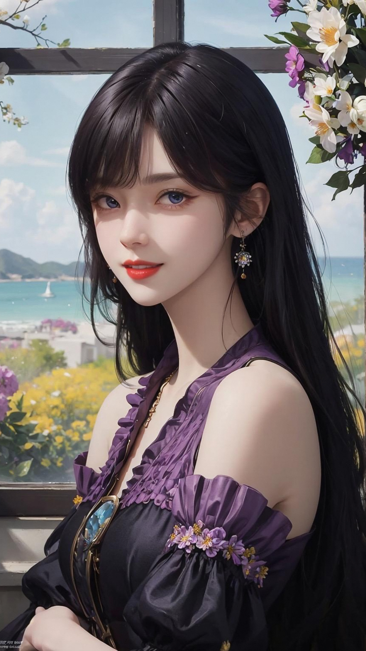 《修罗武神》国漫女神蛋蛋ai手机壁纸:修罗界灵,常以女王自称!