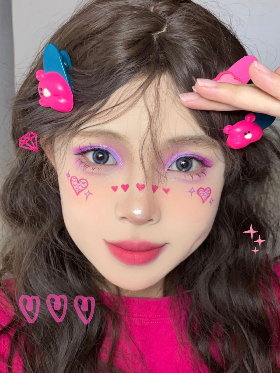 这个玫粉应援妆 至少能迷晕十个宝贝吗 宝们问的粉色系妆容来啦