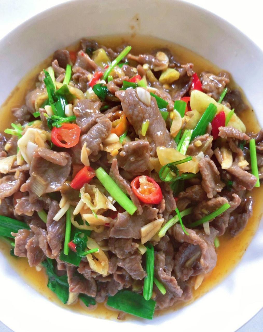 小炒牛肉|03香辣鲜嫩的泡椒牛肉,真的太好吃了,晚上多干了两碗饭