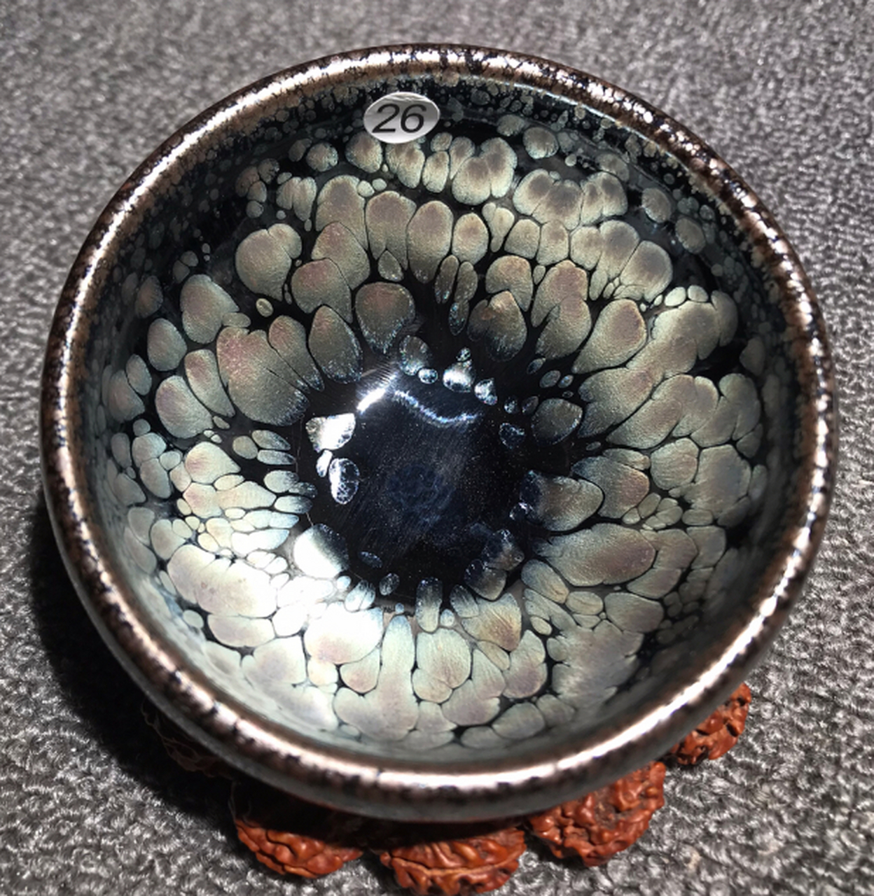 点击头像看直播##收藏##建窑建盏# 建盏就是以建阳当地含铁量较傅的