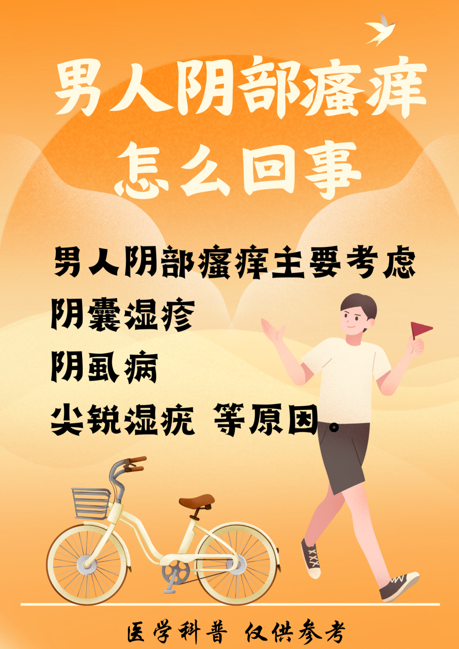 男人阴处瘙痒难耐,你该早点注意了!小心小病变大病!