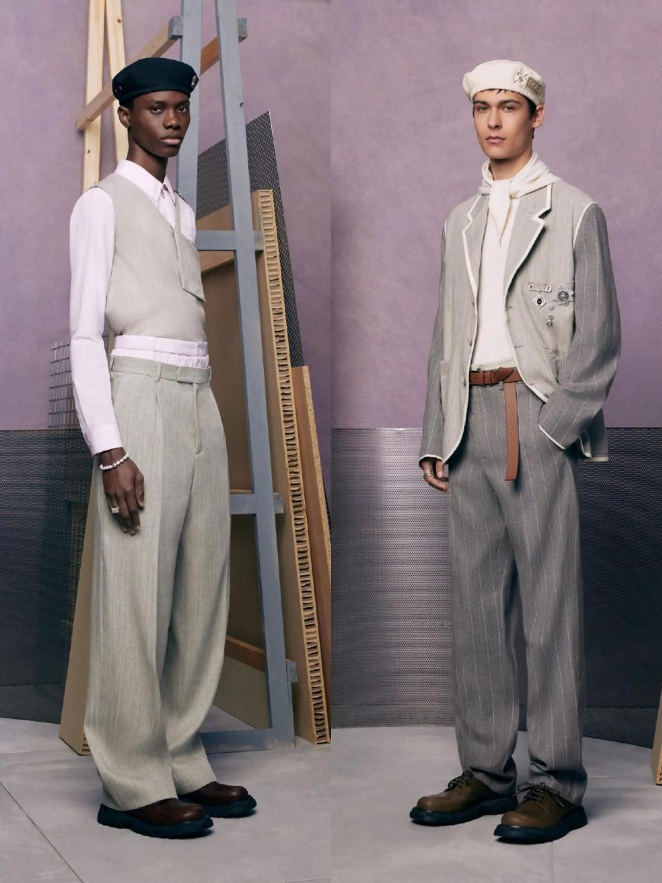 dior 2024早春男装成衣型录,延续了往年的风格, 本季更加实穿.