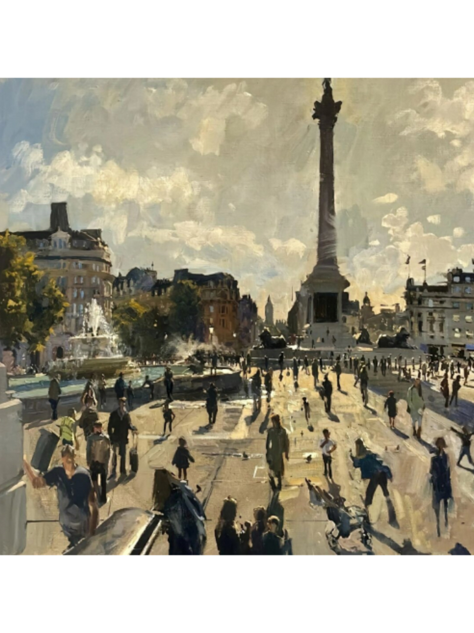 绝美街景:一位户外画家的油画艺术之旅  彼得·布朗(peter brown)于