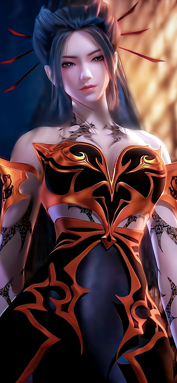 动漫截图#  当初就是被灵姬老婆惊艳到了[左捂脸]