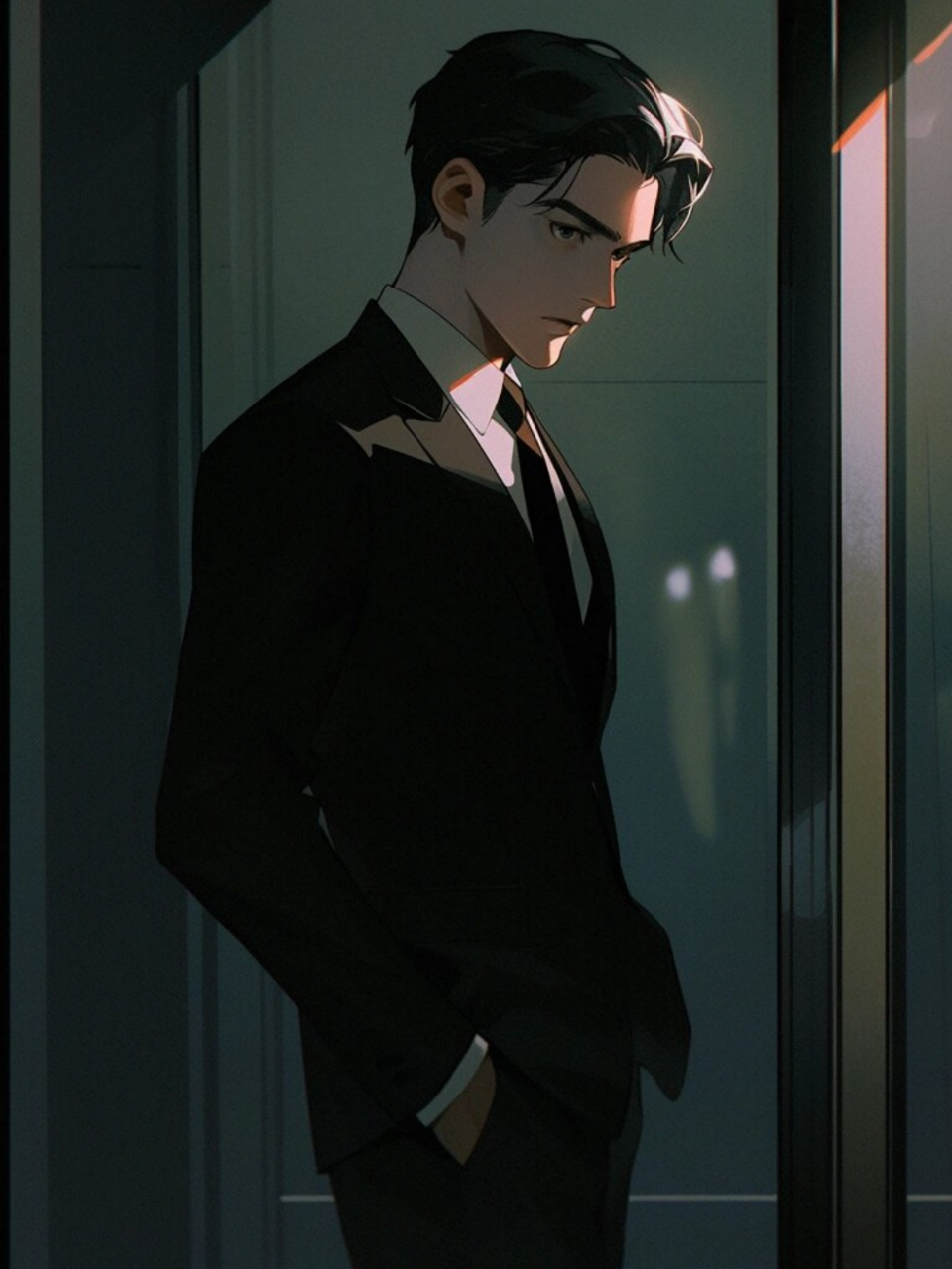 刚才看到总裁在楼梯间  可惜这个都是漫画,现实生活中这种很少了.