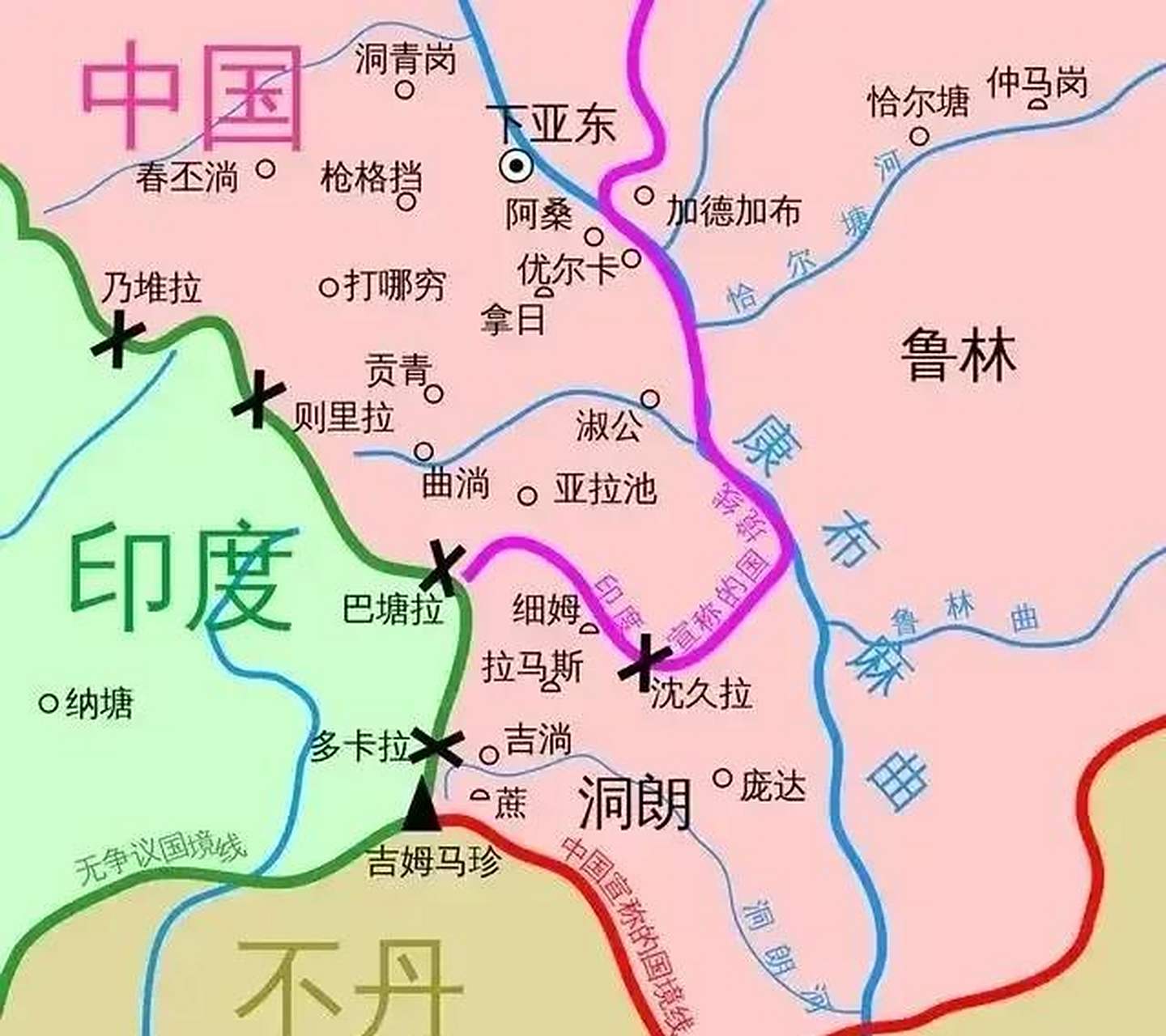 中国和不丹边界谈判,主要是谈判洞朗地区的归属问题,最后的评价还是要