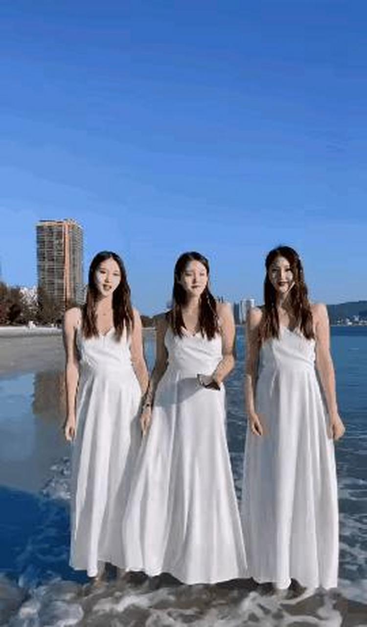 百家号星火计划# 最美三胞胎.这三胞胎真的是万里挑一的颜值!