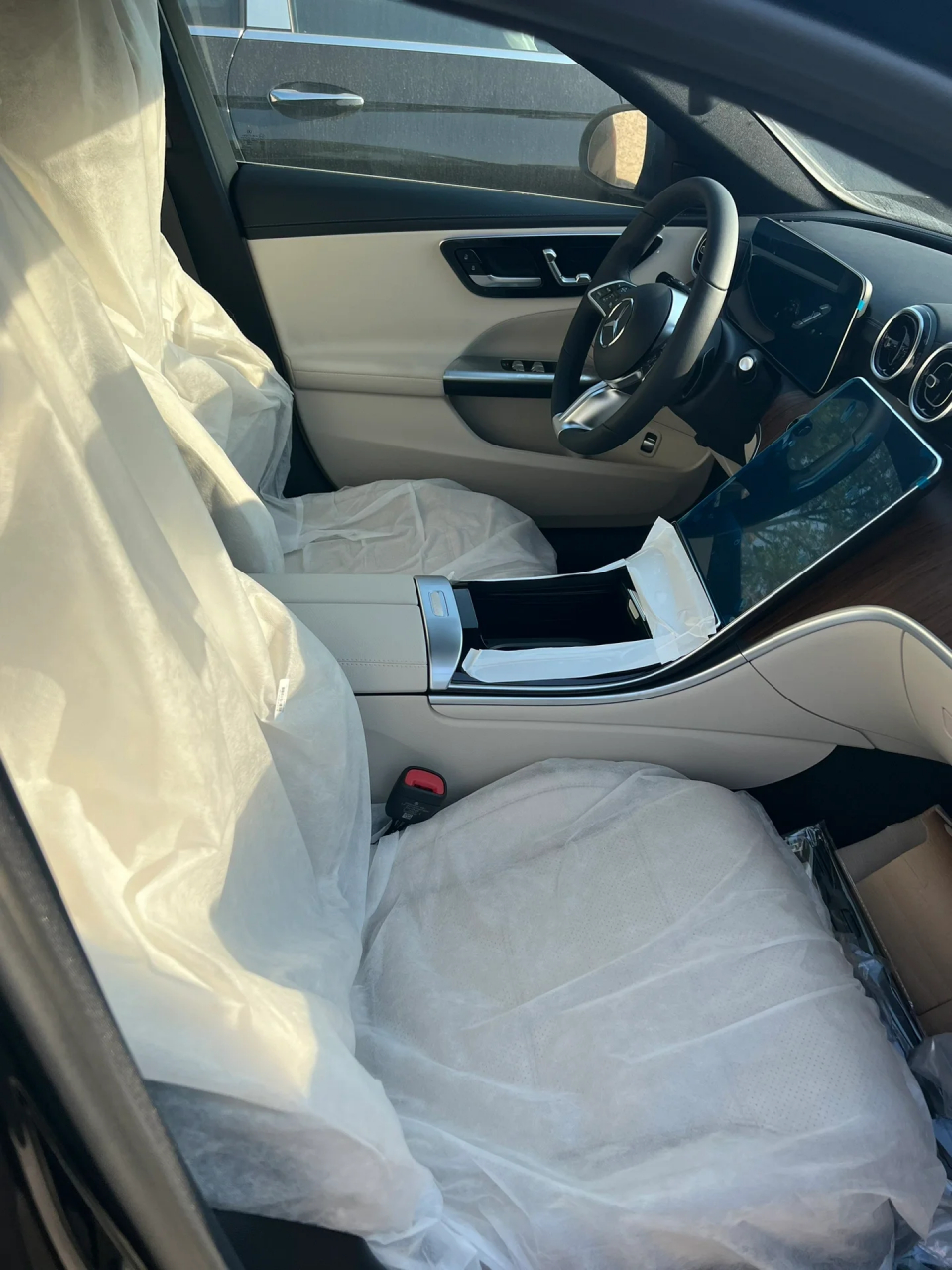 c260l也有米色内饰了