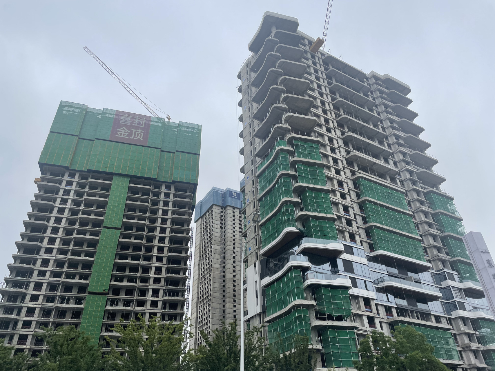 郑州大平层豪宅未来天奕工程最新进度:目前整体工程进度都在计划里有