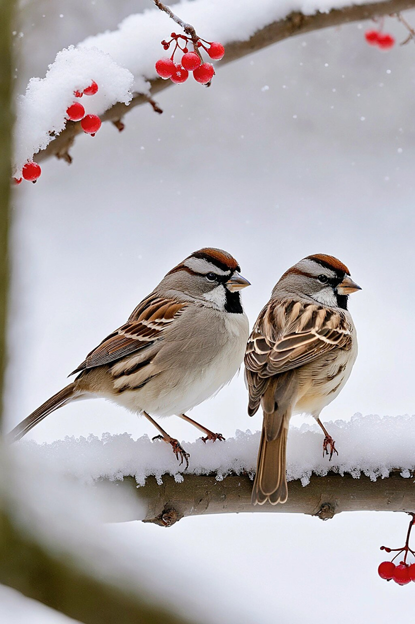 鸟类绘画素材  寻找更美的麻雀照片,探索鸟类绘画素材.