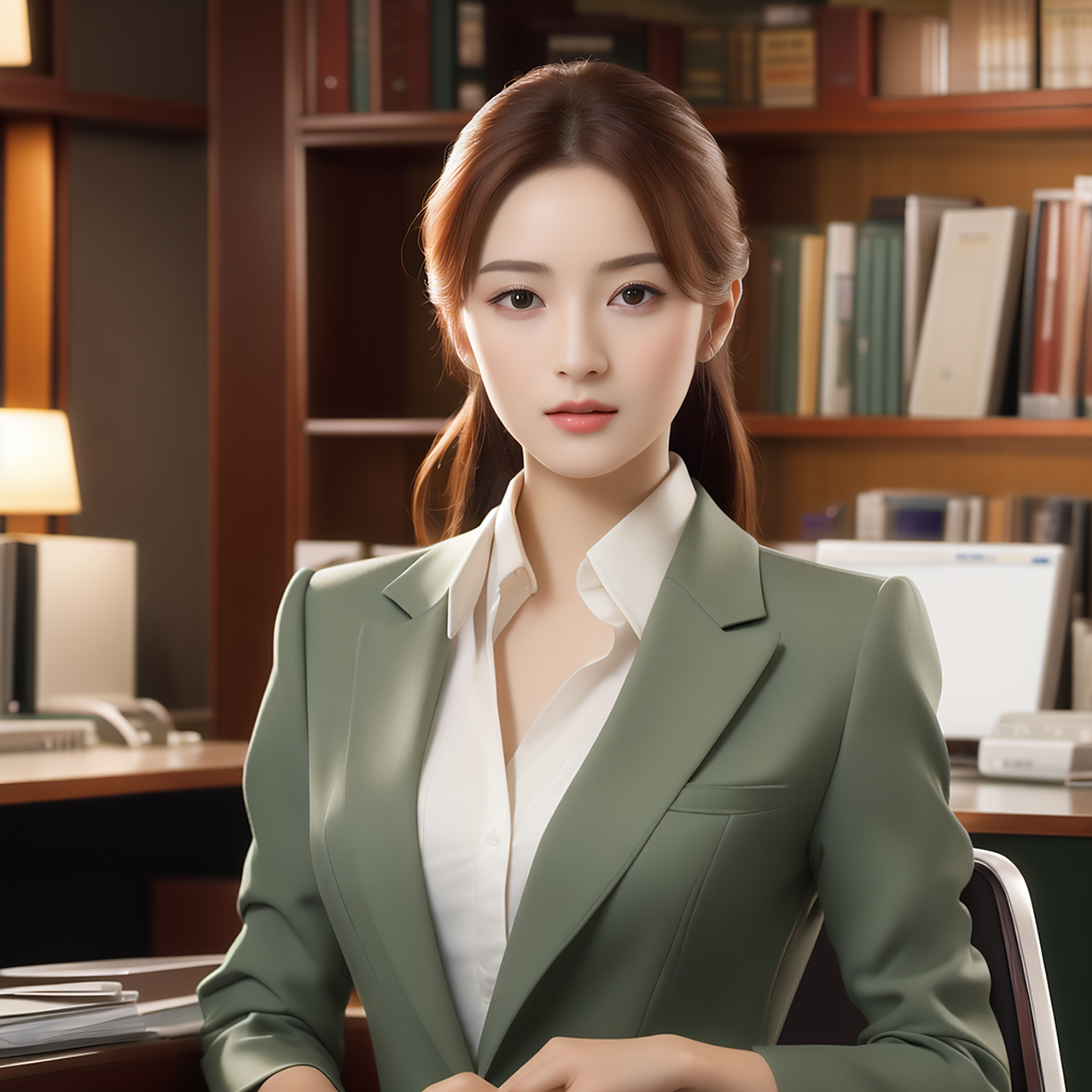 ai绘画# #ai二次元# 漂亮女秘书系列6