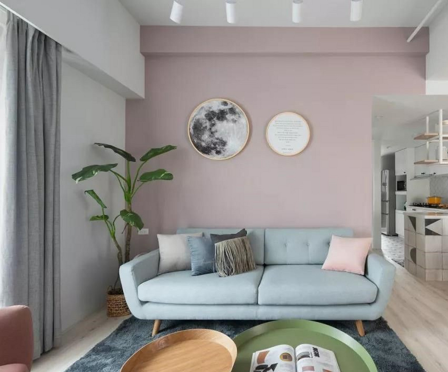 武汉装修# 最近很流行的莫兰迪色,这种颜色是设计领域里的常客,空间